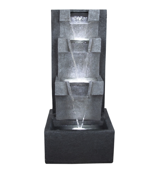 Three Tier Cascading Water Trough Water Feature